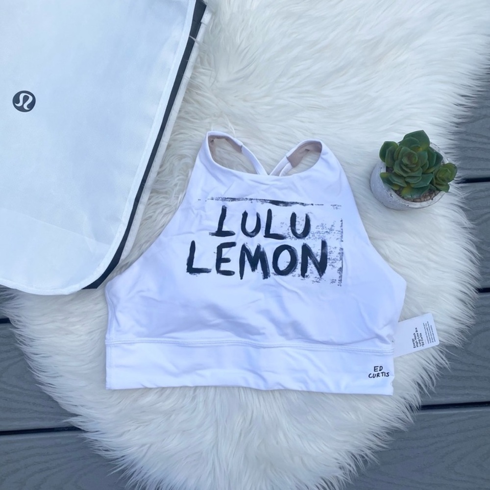 Lululemon High Neck Long Line Bra